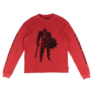 DARK SOULS X WELCOME - Kirk Pigment-Dyed Raw Hem Thermal