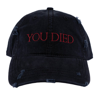 DARK SOULS X WELCOME  - You Died Distressed Twill Hat