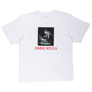 DARK SOULS X WELCOME - Grave Boxy Garment-Dyed Tee