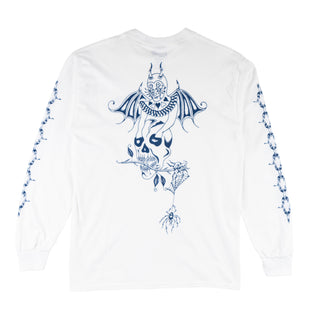 Angel Long Sleeve Tee - White