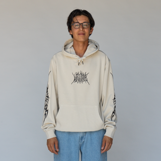 Tribe Embroidered Pigment-Dyed Hoodie