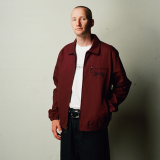 Epoch Embroidered Twill Harrington Jacket