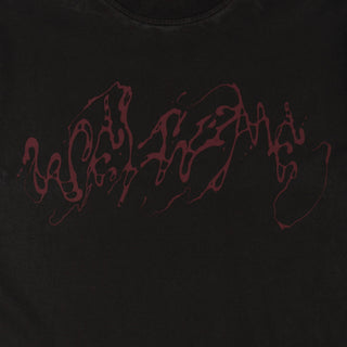 Weep Boxy Overprint Knit Tee
