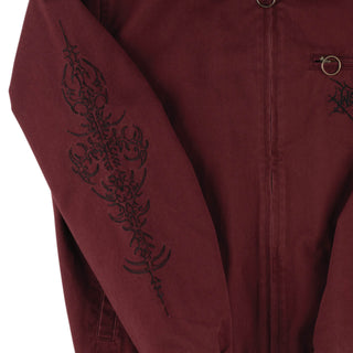 Epoch Embroidered Twill Harrington Jacket