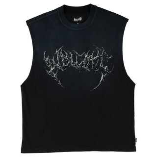 Chrome Fang Sun Fade Boxy Sleeveless Knit