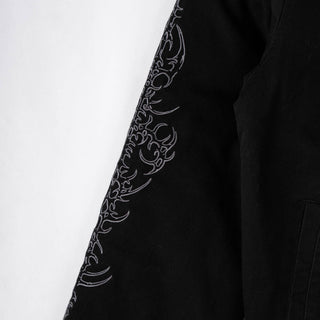 Epoch Embroidered Twill Harrington Jacket