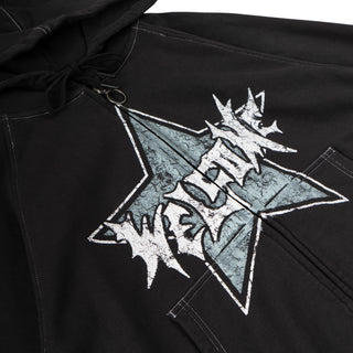 All Star Pigment-Dyed Crop Zip Hoodie