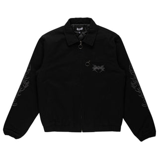Epoch Embroidered Twill Harrington Jacket