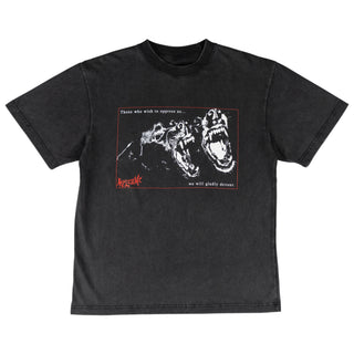 Snarl Boxy Printed Tee