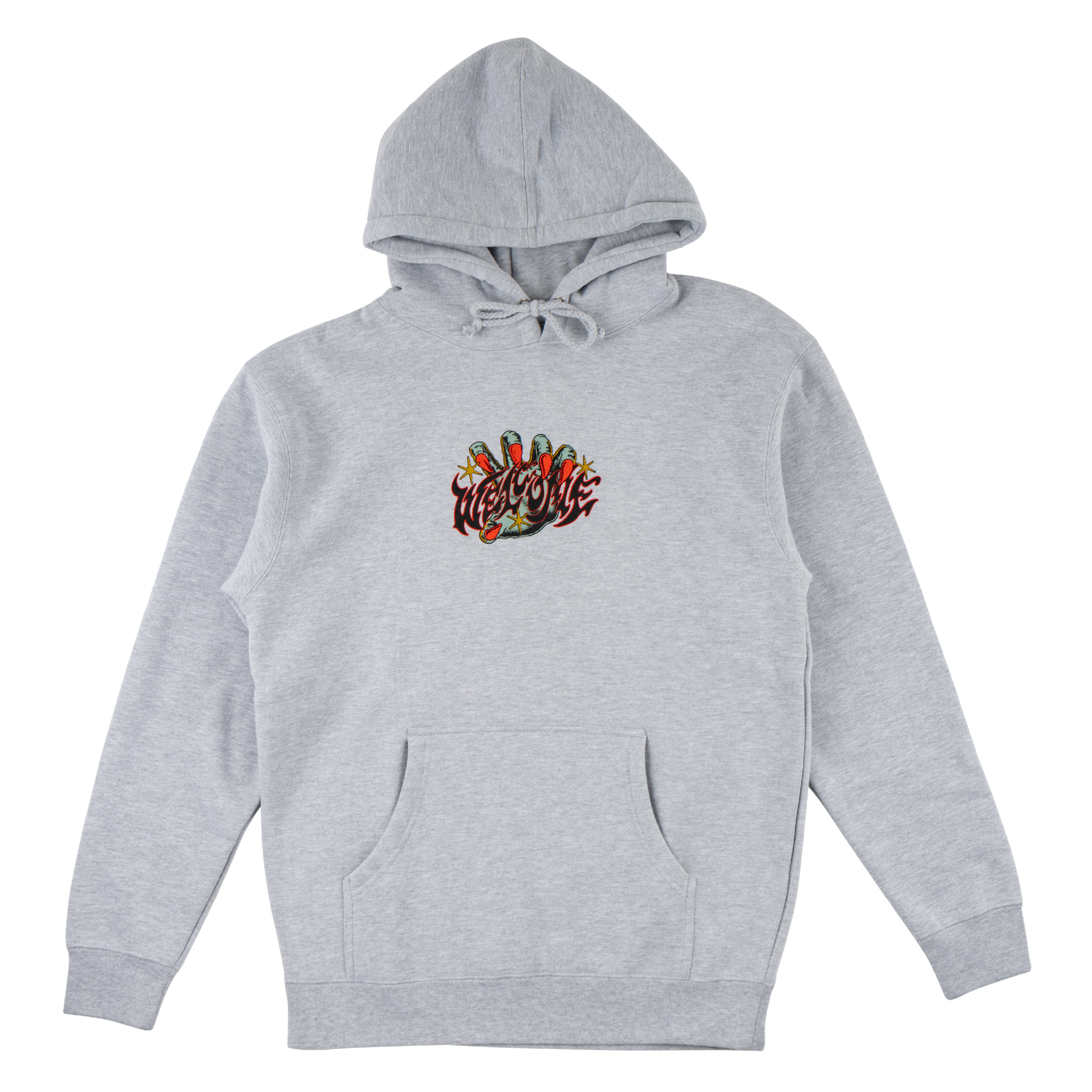 Grasp Pullover Hoodie Heather Welcome Skateboards