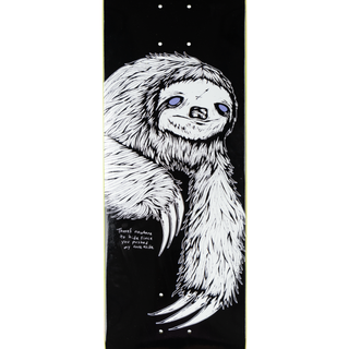 Sloth on Popsicle - Black/White - 8.25"