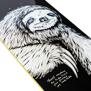 Sloth on Popsicle - Black/White - 8.25"