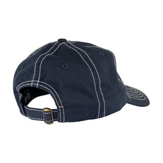 Caste Unstructured Contrast-Stitch Hat