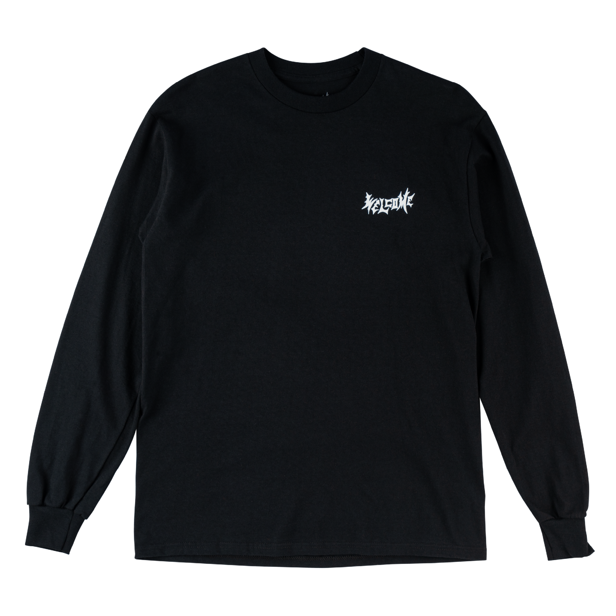 Saint Long Sleeve Tee – Welcome Skateboards Saint Long Sleeve Tee – Welcome Skateboards