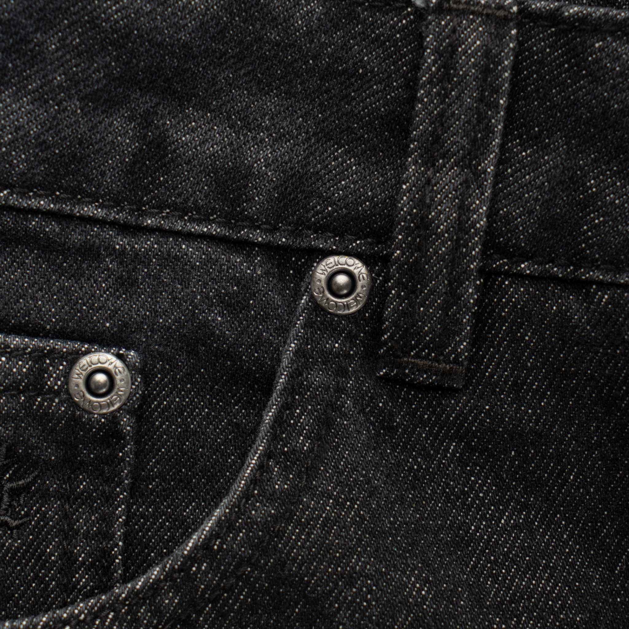 Immortal Loose Straight Fit Denim - Washed Black – Welcome Immortal Loose Straight Fit Denim - Washed Black – Welcome