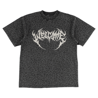 Fang Boxy Garment-Dyed Printed Tee