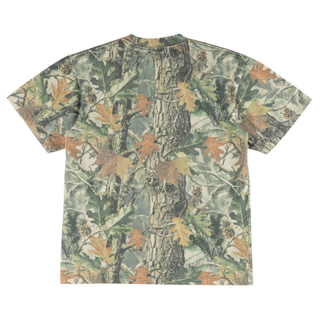 Antler Boxy Garment-Dyed Camo Tee