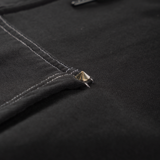 Vamp Pigment-Dyed Crop Zip Hoodie