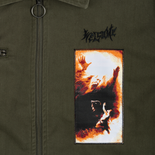 Smite Twill Zip Work Shirt