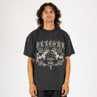 Night Creature Boxy Garment-Dyed Tee