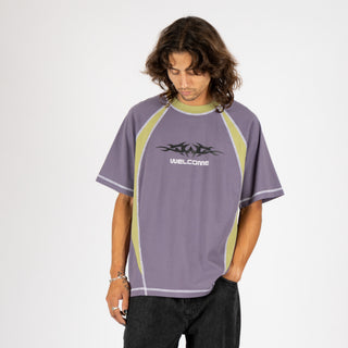 Rash Boxy Paneled Tee