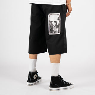 Shinners Cut-Off Twill Short W/Patches
