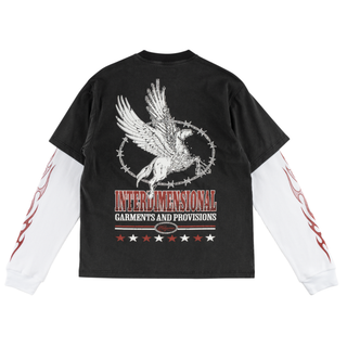 Pegasus Layered 2fer Tee