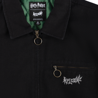 HARRY POTTER X WELCOME - Morsmordre Canvas Harrington Jacket