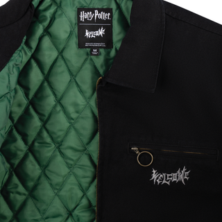 HARRY POTTER X WELCOME - Morsmordre Canvas Harrington Jacket