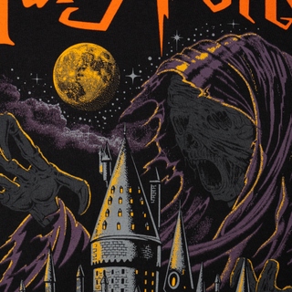 HARRY POTTER X WELCOME - Dementor Boxy Garment-Dyed Tee