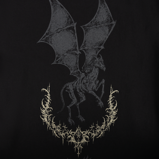 HARRY POTTER X WELCOME - Thestral Boxy Garment-Dyed Tee