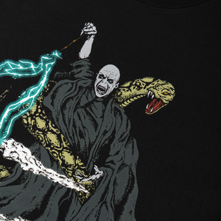 HARRY POTTER X WELCOME - Voldemort Boxy Garment-Dyed Tee