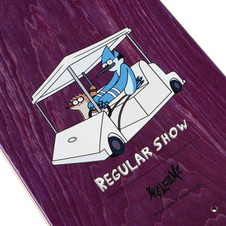 REGULAR SHOW X WELCOME - Fight on Popsicle - Black/Prism Foil - 8.25"