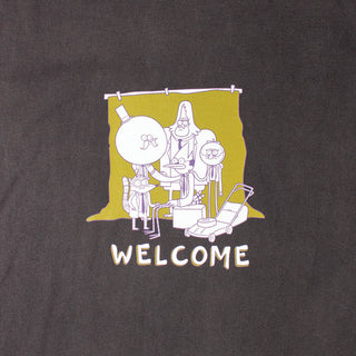REGULAR SHOW X WELCOME - Group Portrait Garment-Dyed Tee