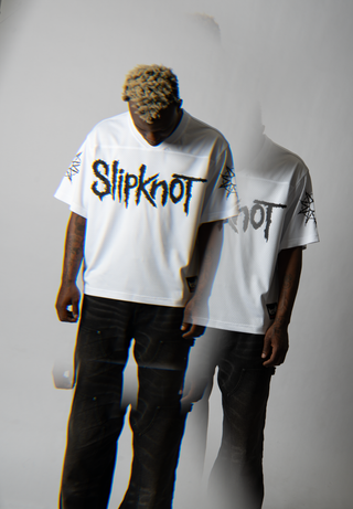 SLIPKNOT X WELCOME - Heretic Mesh Football Jersey