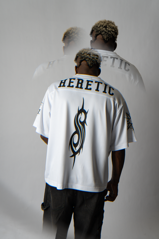 SLIPKNOT X WELCOME - Heretic Mesh Football Jersey