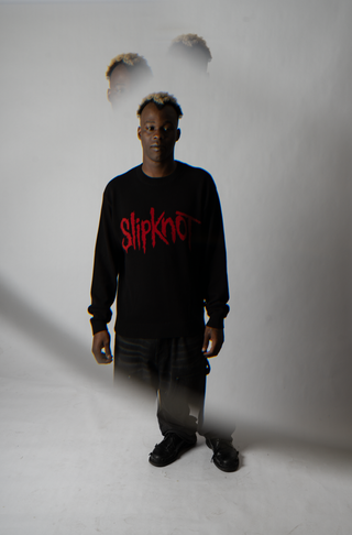 SLIPKNOT X WELCOME - Slipknot Overprint Knit Sweater