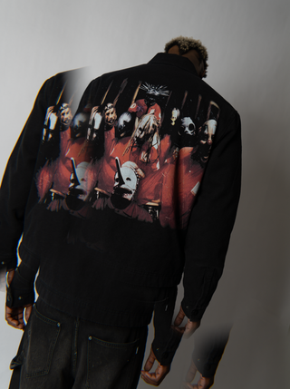 SLIPKNOT X WELCOME - Self-Titled Custom Printed Canvas Jacket