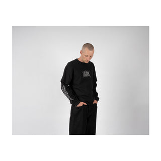 Caste Garment-Dyed Layered Knit