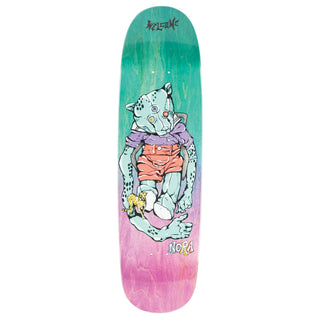 Teddy on Sphynx - Teal/Purple Gradient Stain - 8.8"