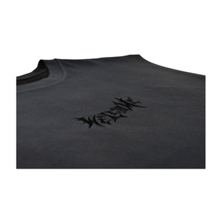 Vamp Embroidered Sun Fade Boxy Sleeveless Knit