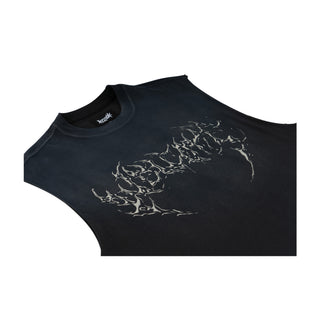 Chrome Fang Sun Fade Boxy Sleeveless Knit