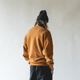 Vortex Pigment-Dyed Crew - Brown