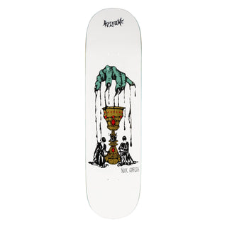Nick Garcia Chalice on Popsicle - 8.38" - White