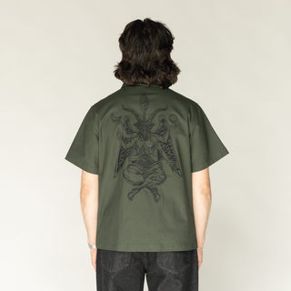 Altar Embroidered Ripstop Work Shirt - Ivy