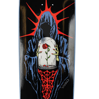 Jake Yanko Wilted on Panther - Black/Blue Dip - 9.0"