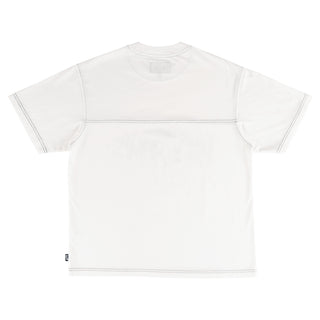 Spire Boxy Contrat Stitch Football Tee