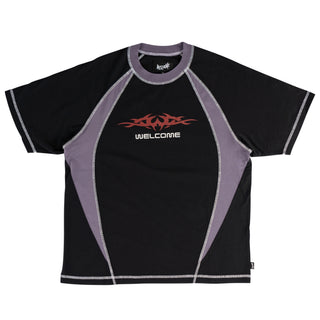 Rash Boxy Paneled Tee