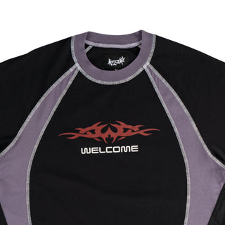 Rash Boxy Paneled Tee