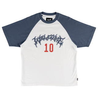 Dugout Boxy Raglan w/Fabric Patch